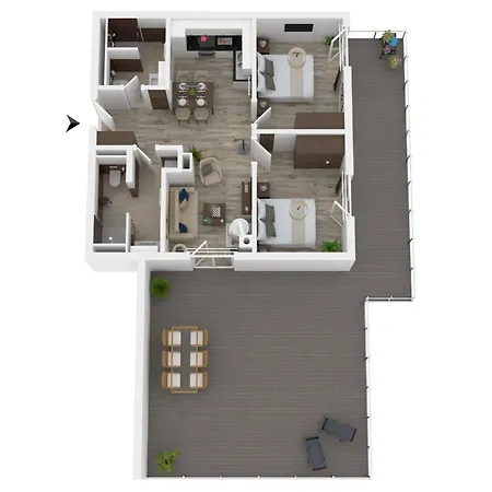 Alte Seefahrtschule - Zwei Wasser 4*