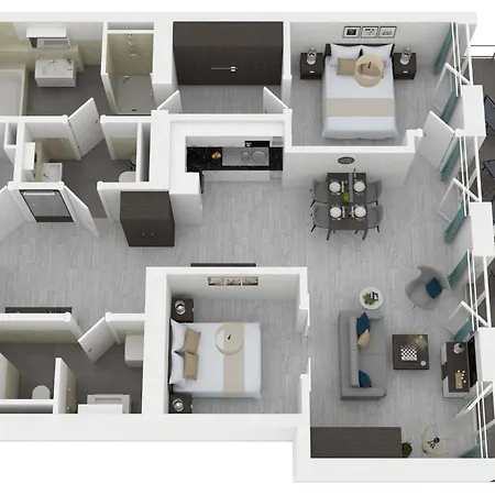 Apart Otel Alte Seefahrtschule - Zwei Wasser